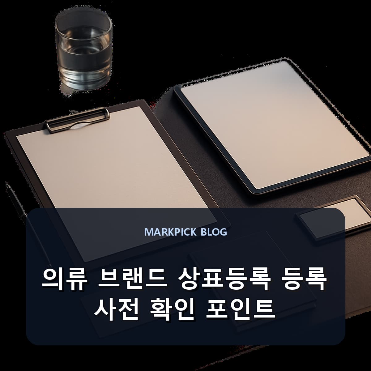 의류 브랜드 상표등록 등록 사전 확인 포인트