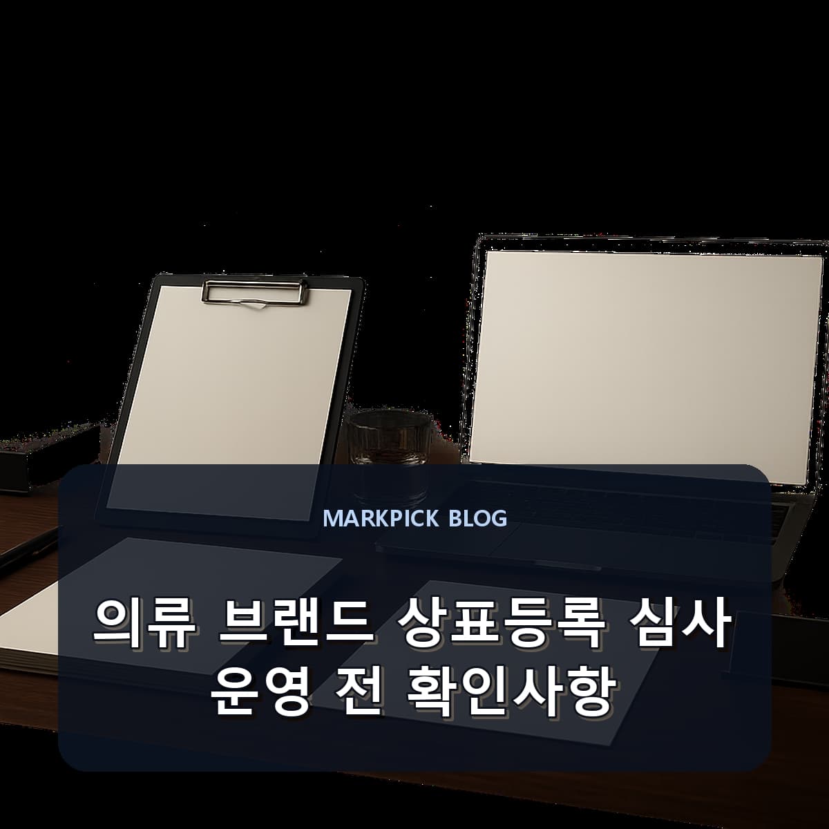 의류 브랜드 상표등록 심사 운영 전 확인사항