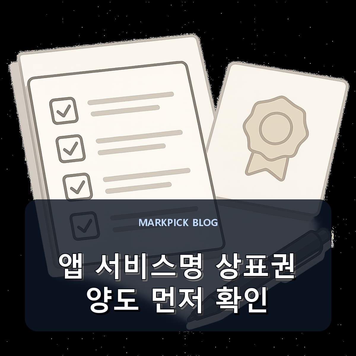 앱 서비스명 상표권 양도 먼저 확인