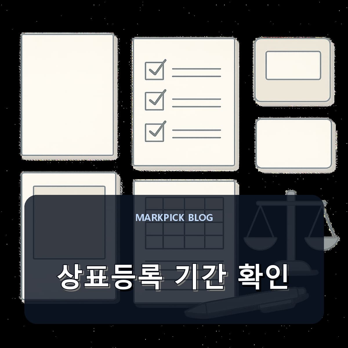 상표등록 기간 확인