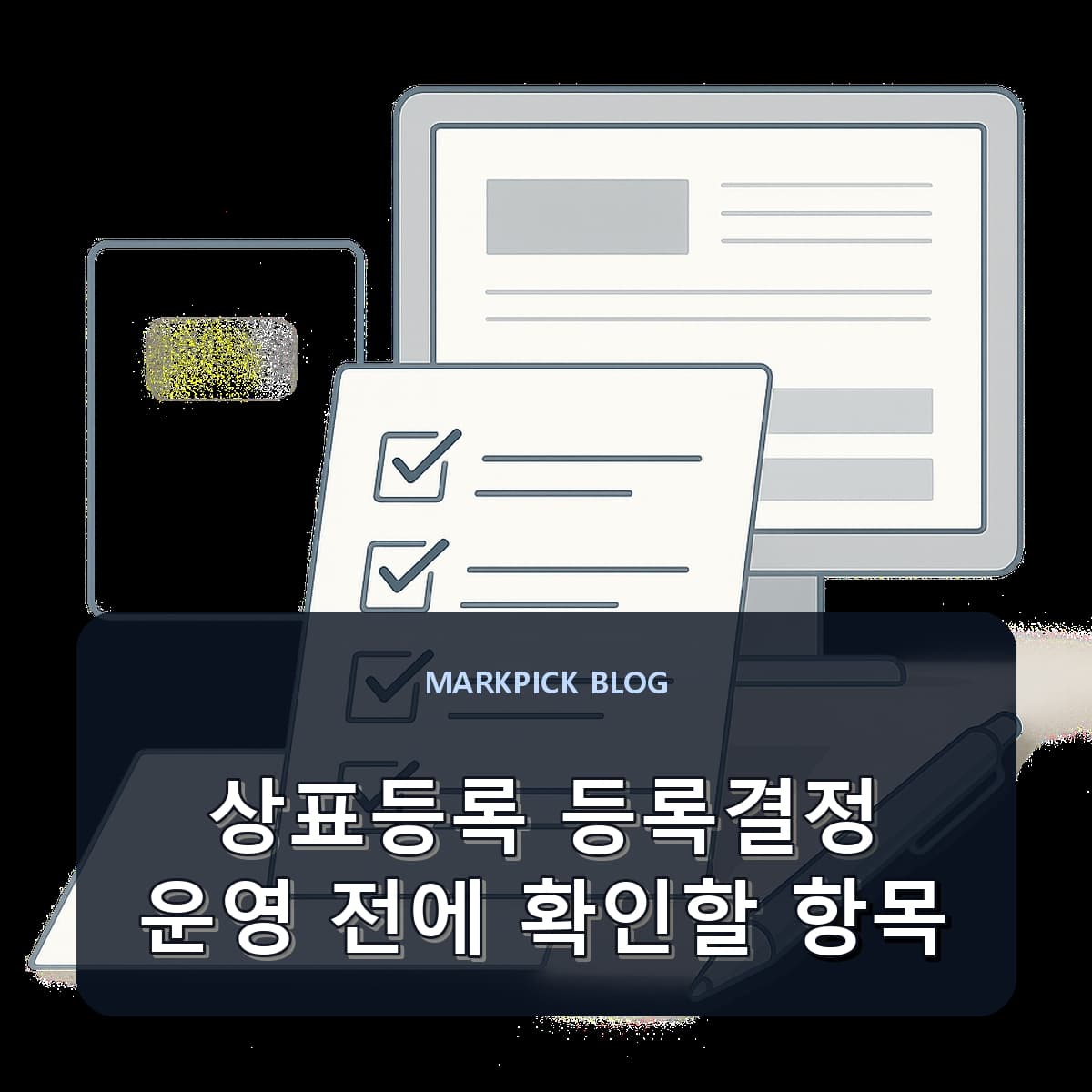 상표등록 등록결정 운영 전에 확인할 항목